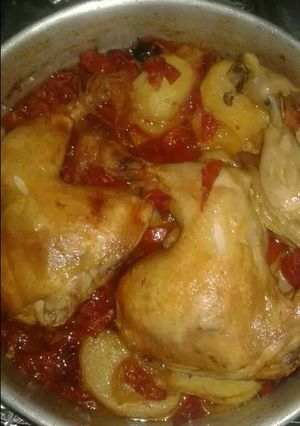 صورة لوصفة صينية البطاطس بالفراخ