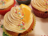 Szilvás, fahéjas cupcake