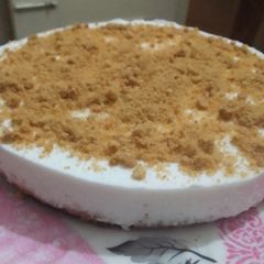 A picture of Vanilla cheese cake 🧀🧀🧀.