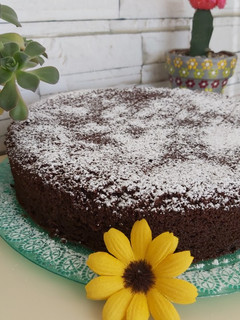Foto di Torta cacao, panna e gocce di cioccolato (Ricetta Bimby)