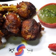 A picture of Chicken tava fry.