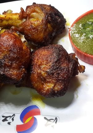 A picture of Chicken tava fry.