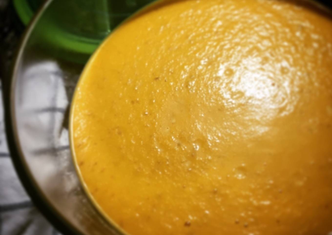 Crema de zanahoria con Almendras en thermomix - cena para bebés