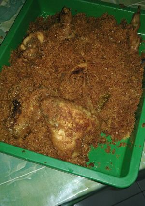 Foto resep Ayam serundeng ala aryanti
