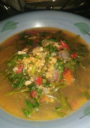 Foto resep Cah Kangkung Terasi Rumahan