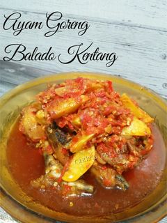 Foto resep Ayam Goreng Balado Kentang