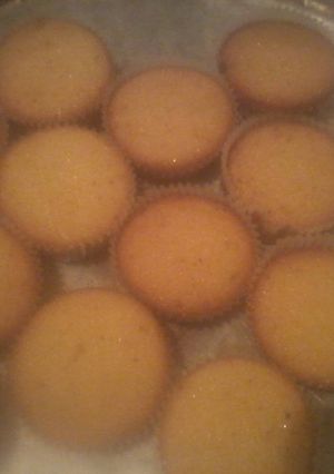 Una foto de Cupcake básico de vainilla