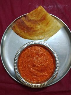 *ஹோட்டல் ஸ்டைல் கார சட்னி* செய்முறை முக்கிய புகைப்படம்
