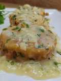 Patatas rellenas de jamón