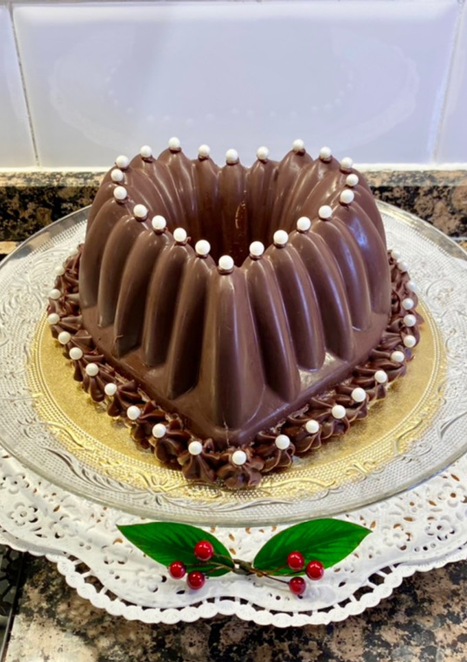 Una foto de Pastel bombón “Día de San Valentín” sin gluten