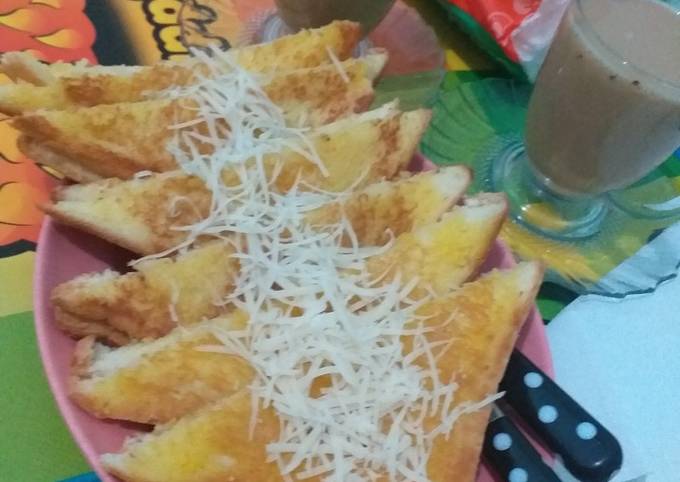 Roti bakar ngeju banget