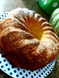 Bolo de fubá cozido