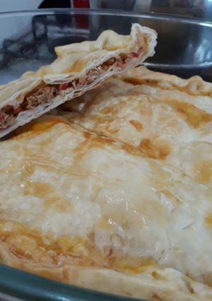 Una foto de Torta de atún