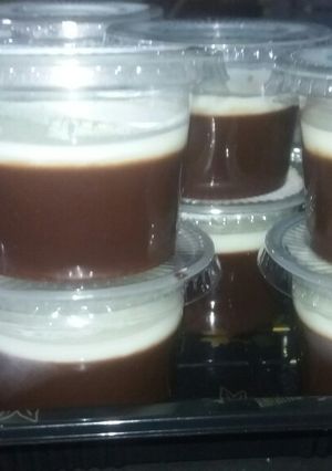 Foto resep Puding Coklat dengan Vla (Lagi)