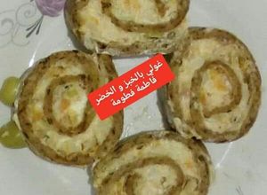 صورة لوصفة غولي بالخبز و الخضر
