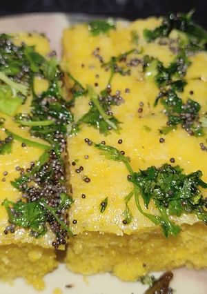 बेसन के ढोकले (besan ke dhokle recipe in Hindi) रेसिपी मुख्य फोटो