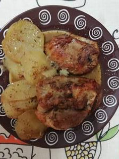 Una foto de Cordero al horno