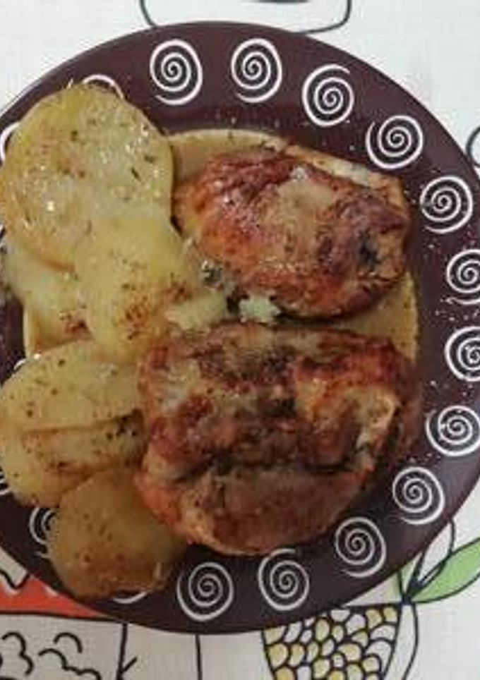 Una foto de Cordero al horno