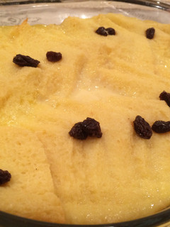 A picture of Bread and Butter Pudding.