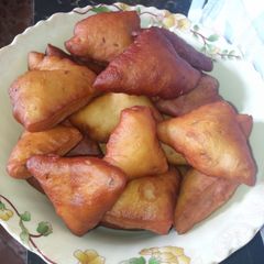 A picture of Mandazi ya jeera(cumin seeds).