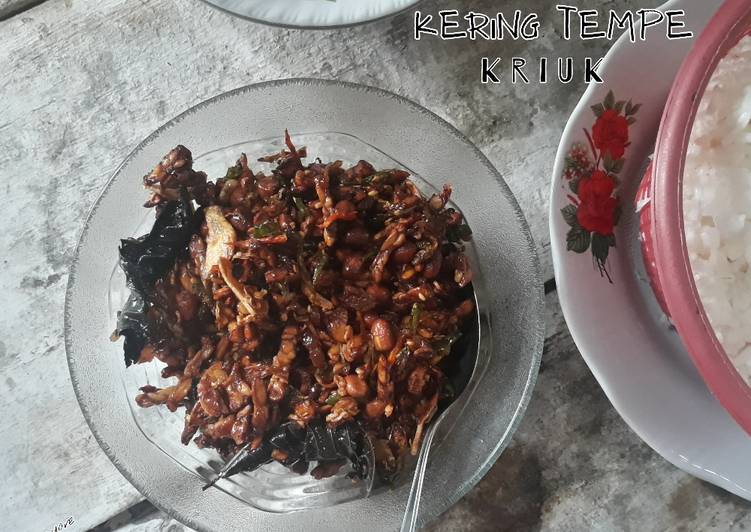 Resep #39 Kering Tempe Kriuk Anti Gagal