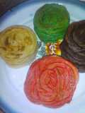 Roti maryam/chane rainbow