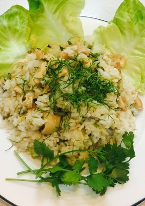 Hình của món Cơm gà 1 nồi.