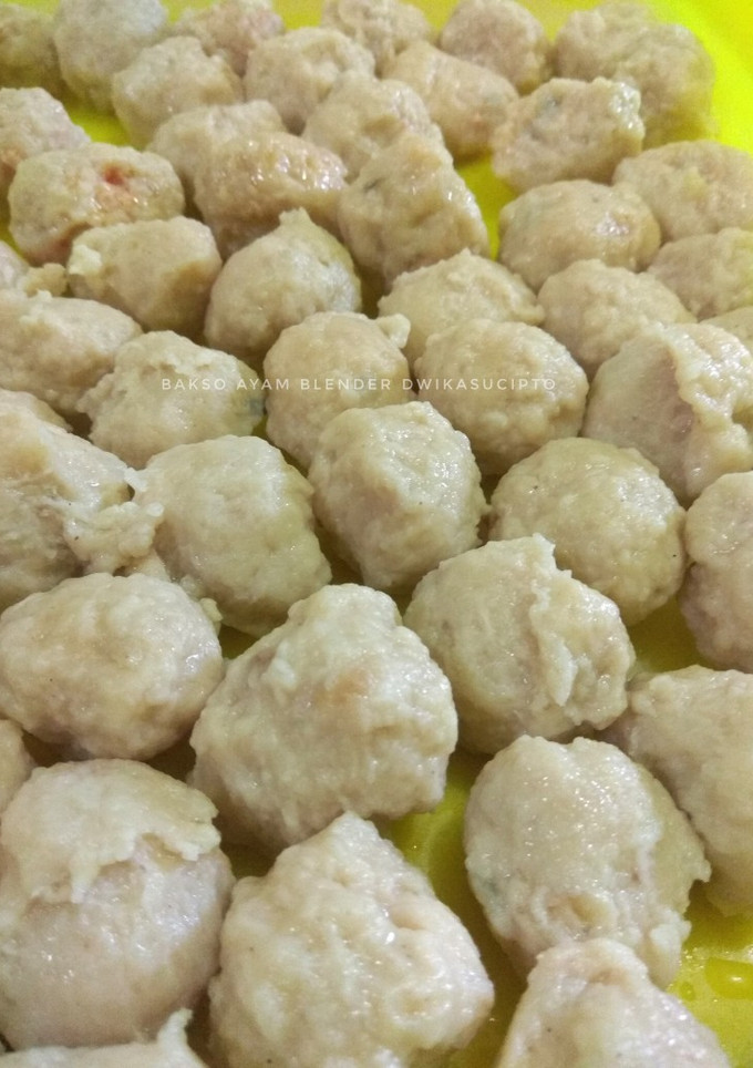 Foto resep Bakso ayam blender