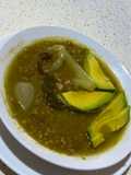 Lentejas Verdes con Tocino