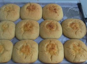 Una foto de Pan de Maíz blanco y cuajada (Caquezeño 🇨🇴)