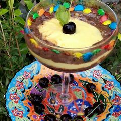 A picture of ChocoVanilla delight.