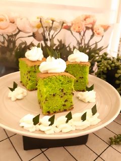 Foto resep Bolu Meses Pandan