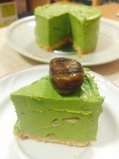 [冷凍食譜] 4寸抹茶芝士蛋糕 的食譜成品照片