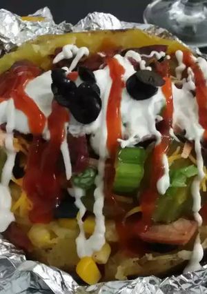 صورة لوصفة بطاطا تركية (كمبير)