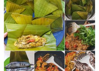 Resep Baru Pepes / Brengkes Ikan Tongkol Kemangi 🐟🍃 Enak Sederhana