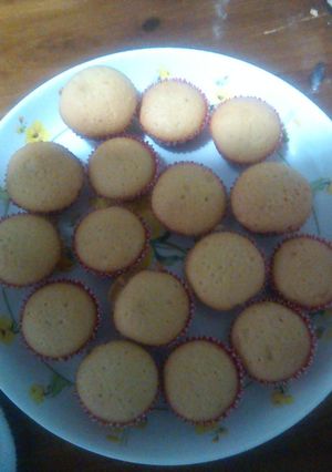 Una foto de 🧁Magdalenas 🧁 de vainilla