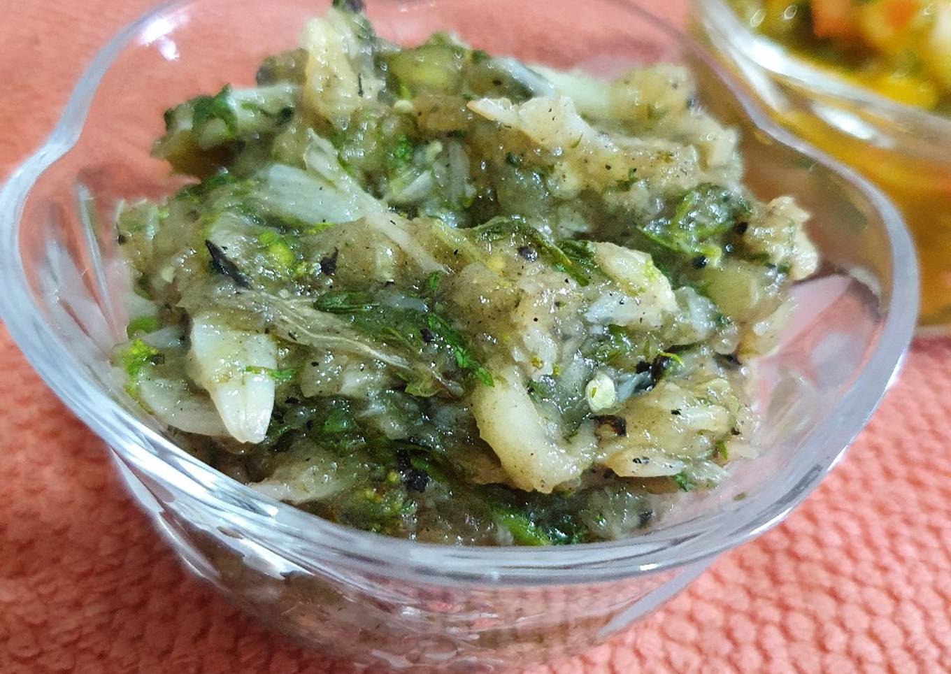 Roasted mango chutney