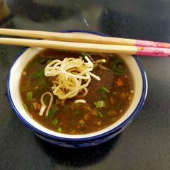 Veg. Manchow Soup A picture of Veg. Manchow Soup.