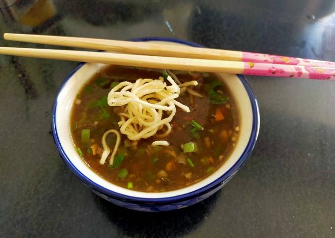 Recipe of Perfect Veg. Manchow Soup