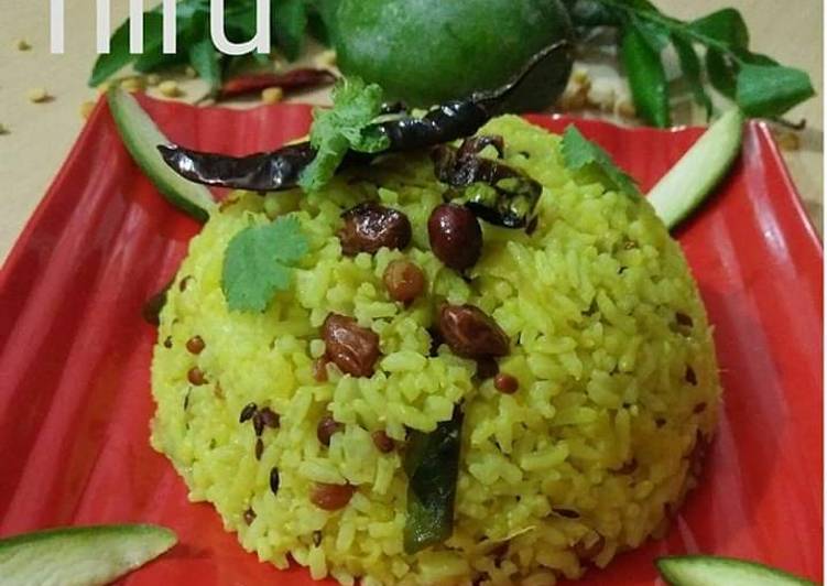 Steps to Prepare Award-winning Raw Mango Rice