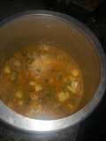 Estofado de carne en verduras