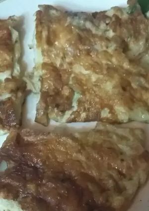 A picture of Egg omlette.