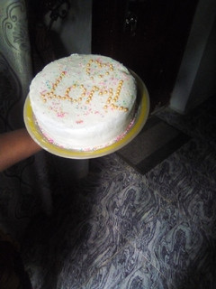 A picture of Birthday cake.