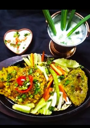 A picture of Kathiyawadi Sizzler.