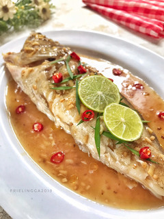 Foto resep Steamed Kerapu with Oyster Sauce