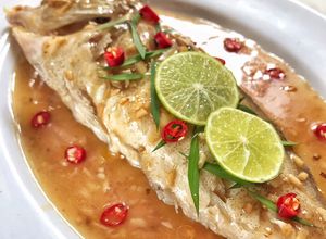 Foto resep Steamed Kerapu with Oyster Sauce
