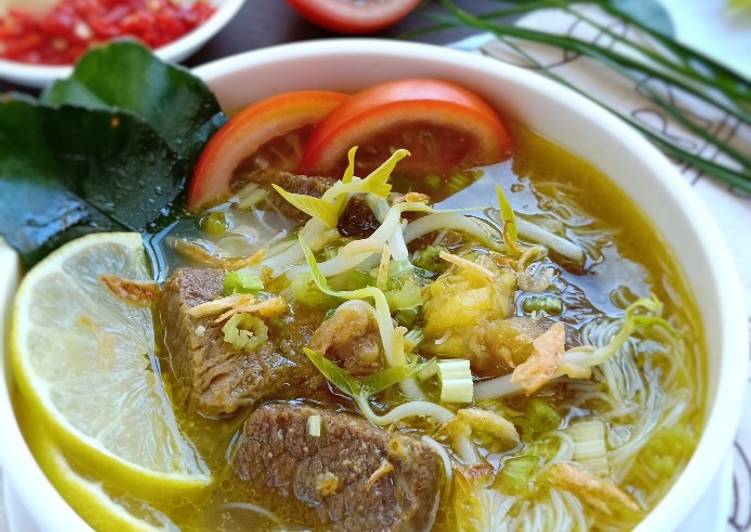 Cara Gampang Menyiapkan Soto Daging, Bisa Manjain Lidah