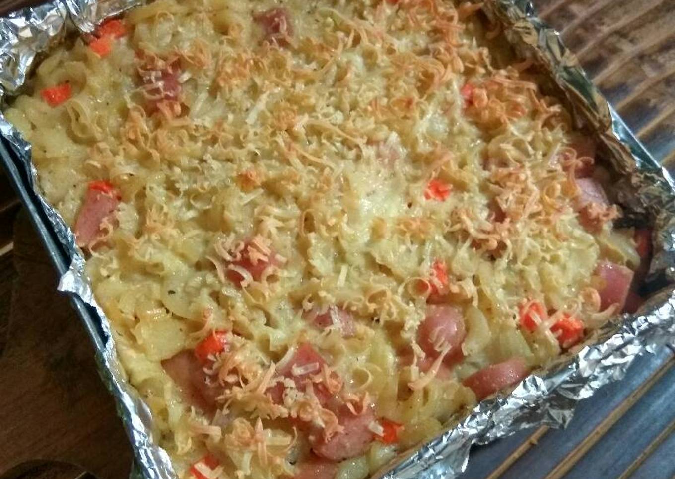Makaroni schotel sayuran