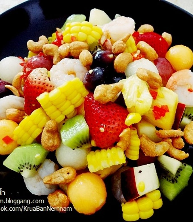 รูปของ ยำผลไม้กุ้งสด