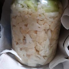 Fermented Cauliflower A picture of Fermented Cauliflower.